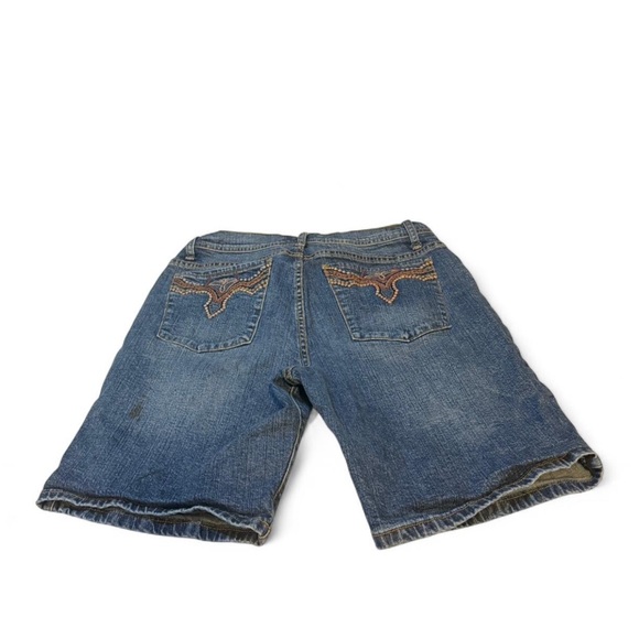 Texas Jeans Y2K Embroidered Blue Denim Jeans - Picture 2 of 6